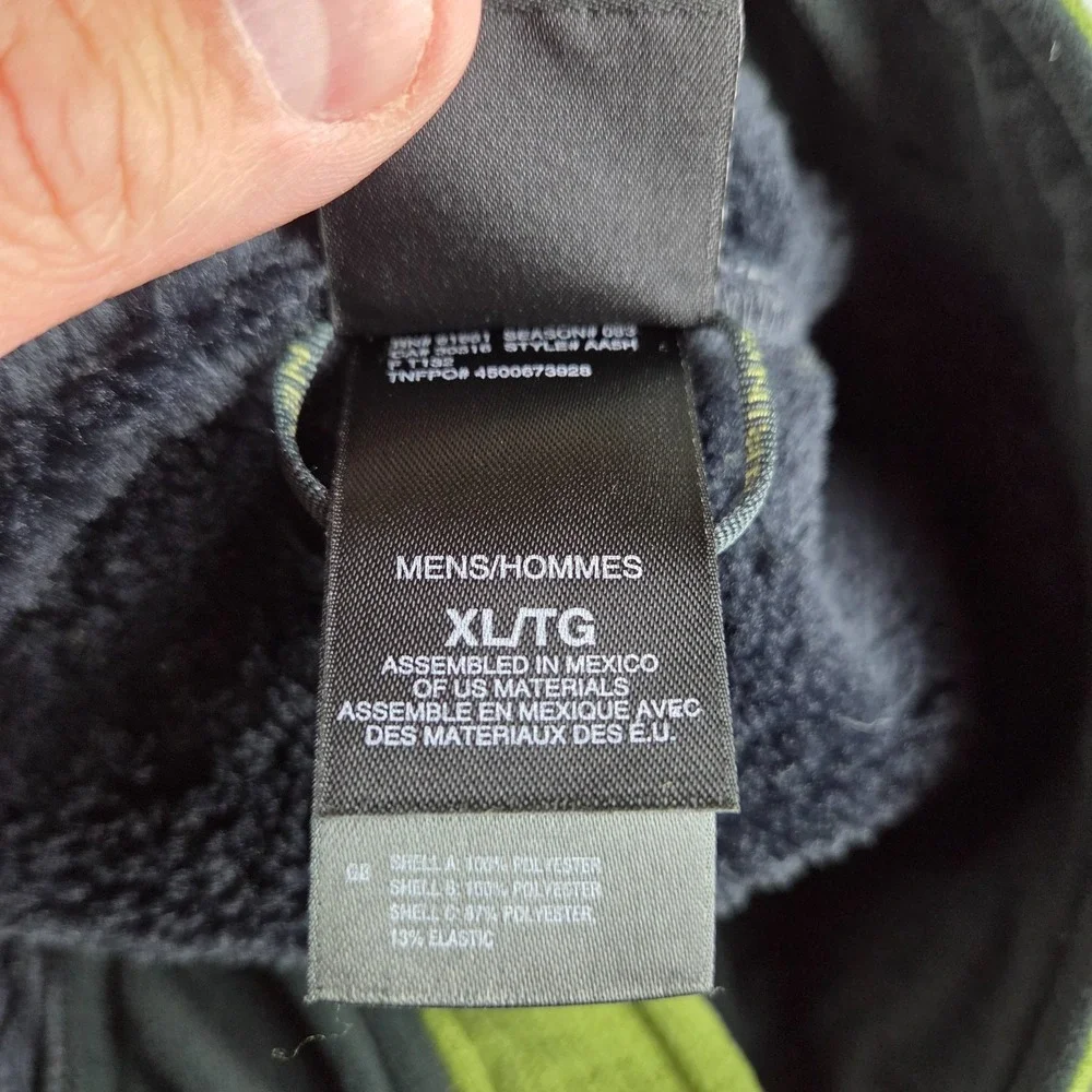 The North Face‎ Windwall POLARTEC Fleece Full Zip Winter Jacket Style AA5H XL